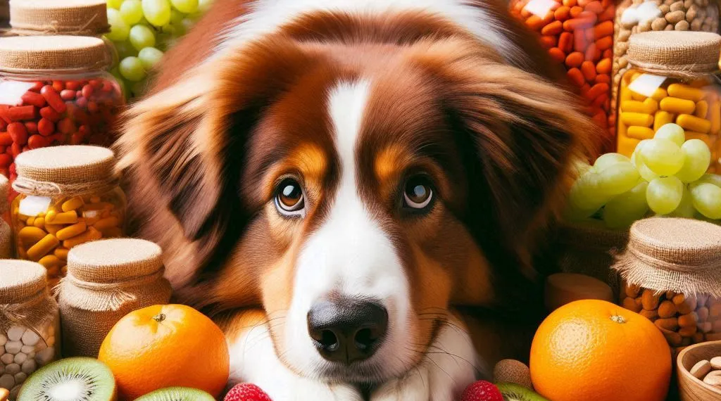 suplementos para cão
