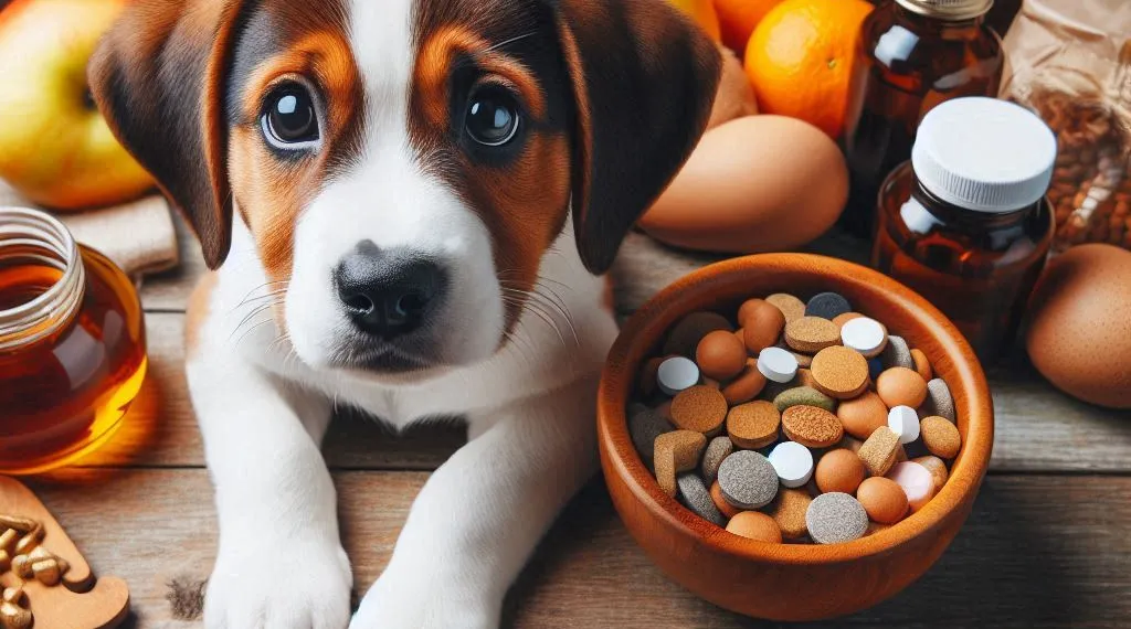 suplemento para cachorro