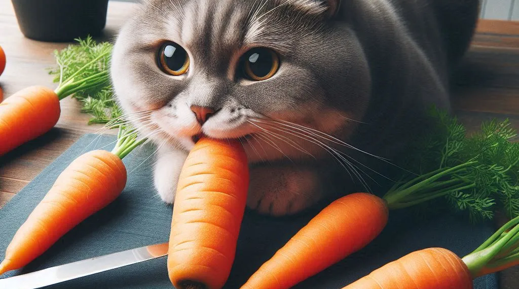 gato pode comer cenoura