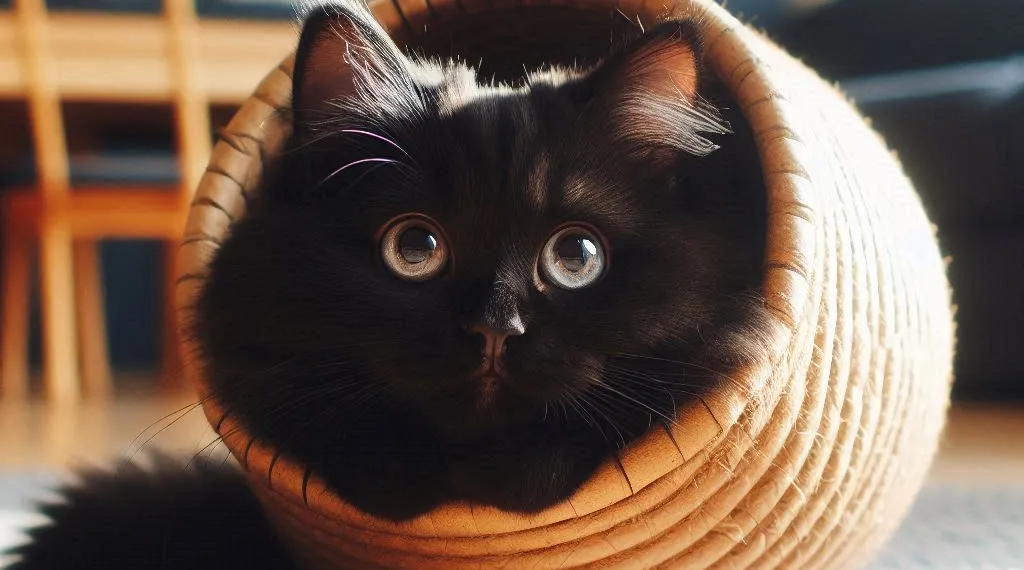 raça de gato preto