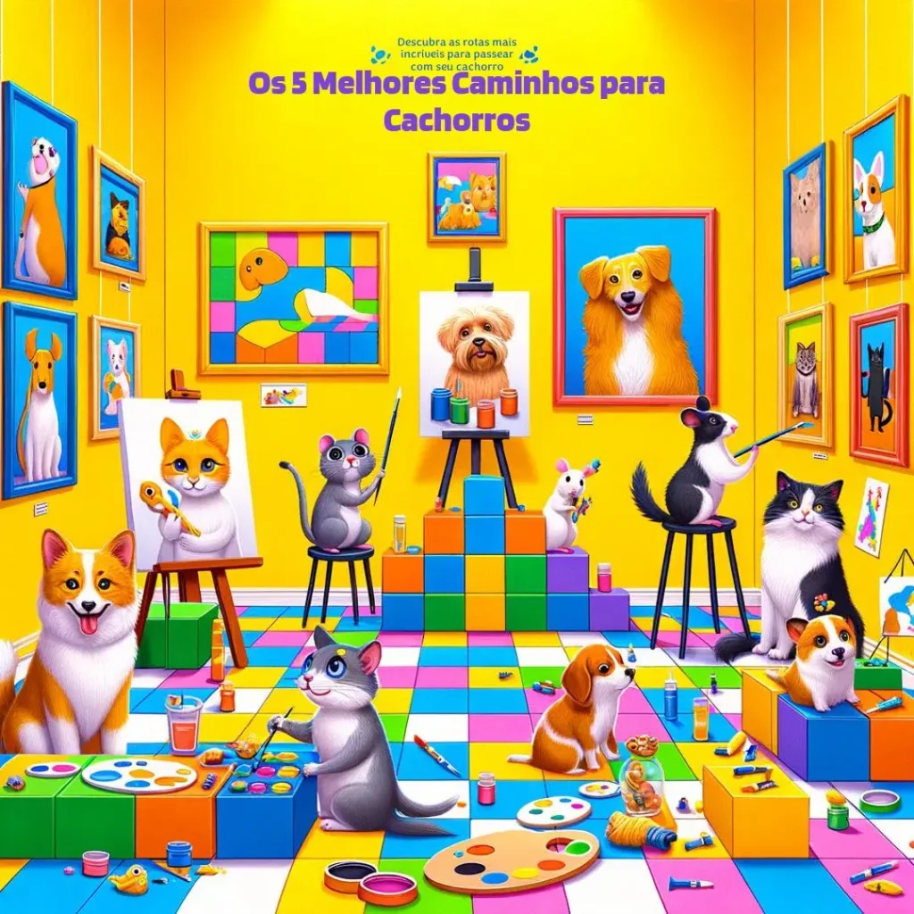 Principais Cinco caminha de cachorro