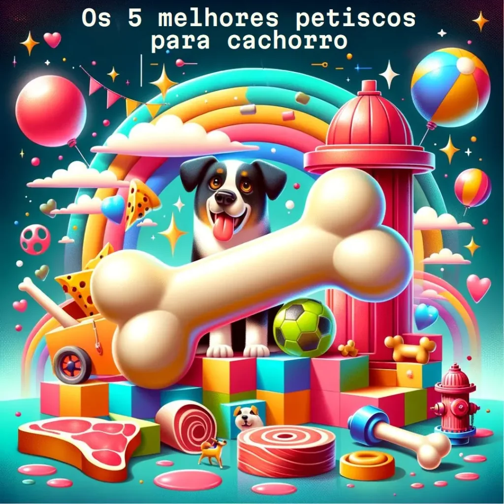Principais 5 petisco para cachorro