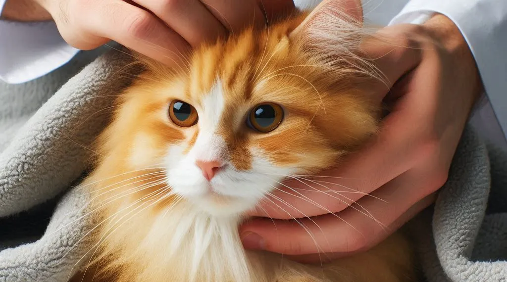 sarna em gatos