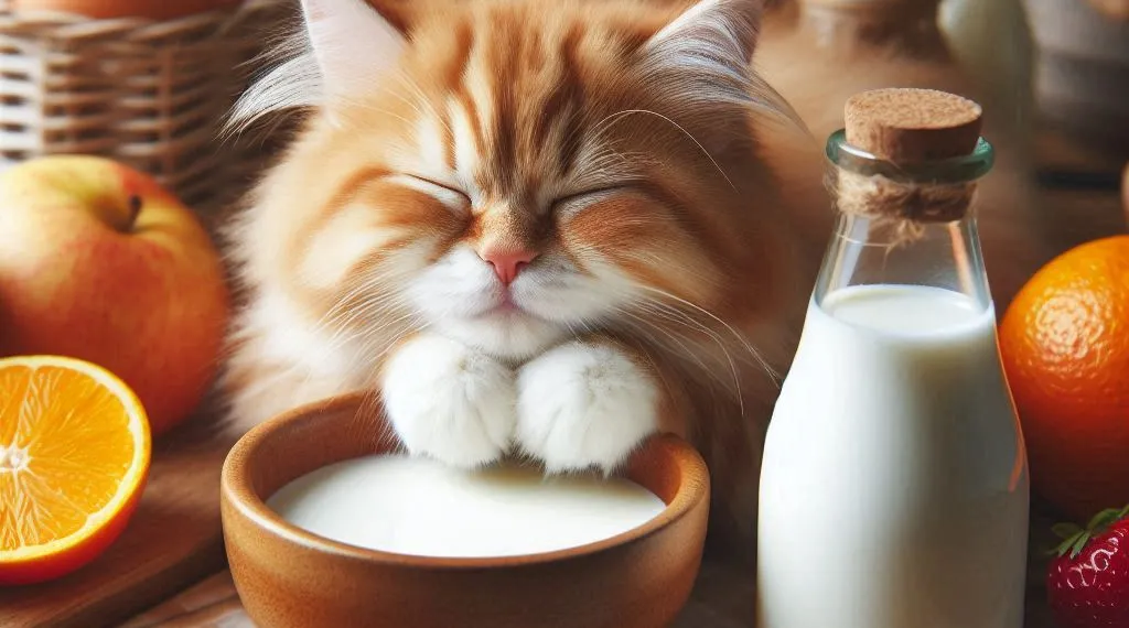 gato pode tomar leite