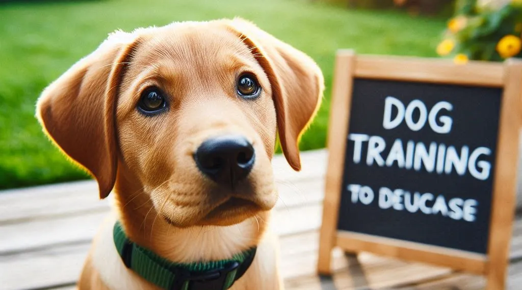 adestramento de cachorro