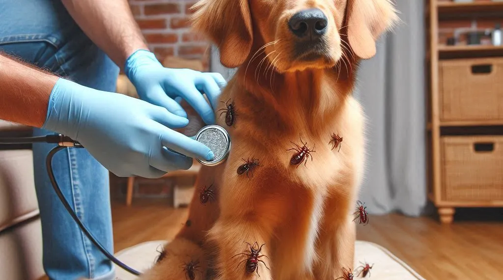 como tirar pulga de cachorro