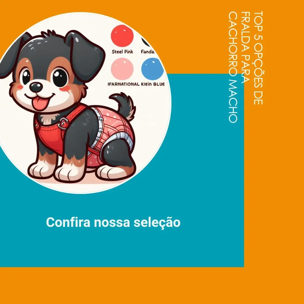 Top 5 Opções de fralda cachorro macho
