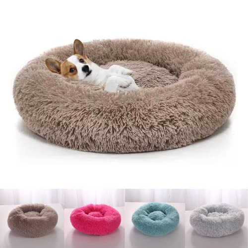 Caminha PET NUVEM DONUT PELUCIA REDONDA P 40X40X12 Cachorros E Gatos CAMA BORDAS ELEVADAS FUNDO ANTIDERRAPANTE E IMPERMEAVEL (VERDE)