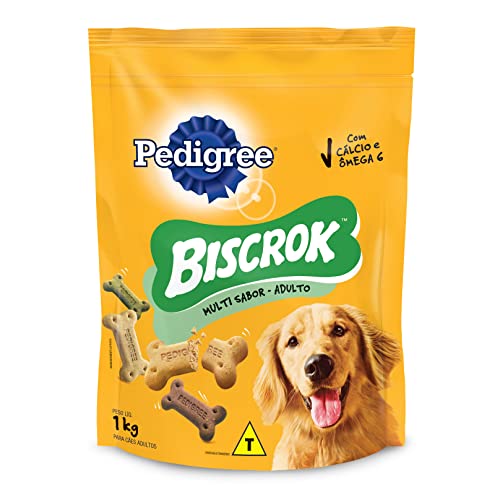 PEDIGREE Biscoito Pedigree Biscrok Para Cães Adultos Multi 1 Kg