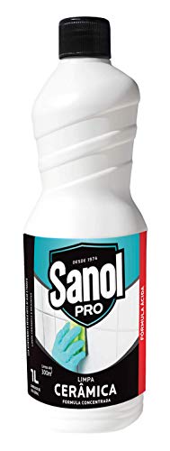 Sanol Pró Limpa Cerâmica 1 Litro Branco