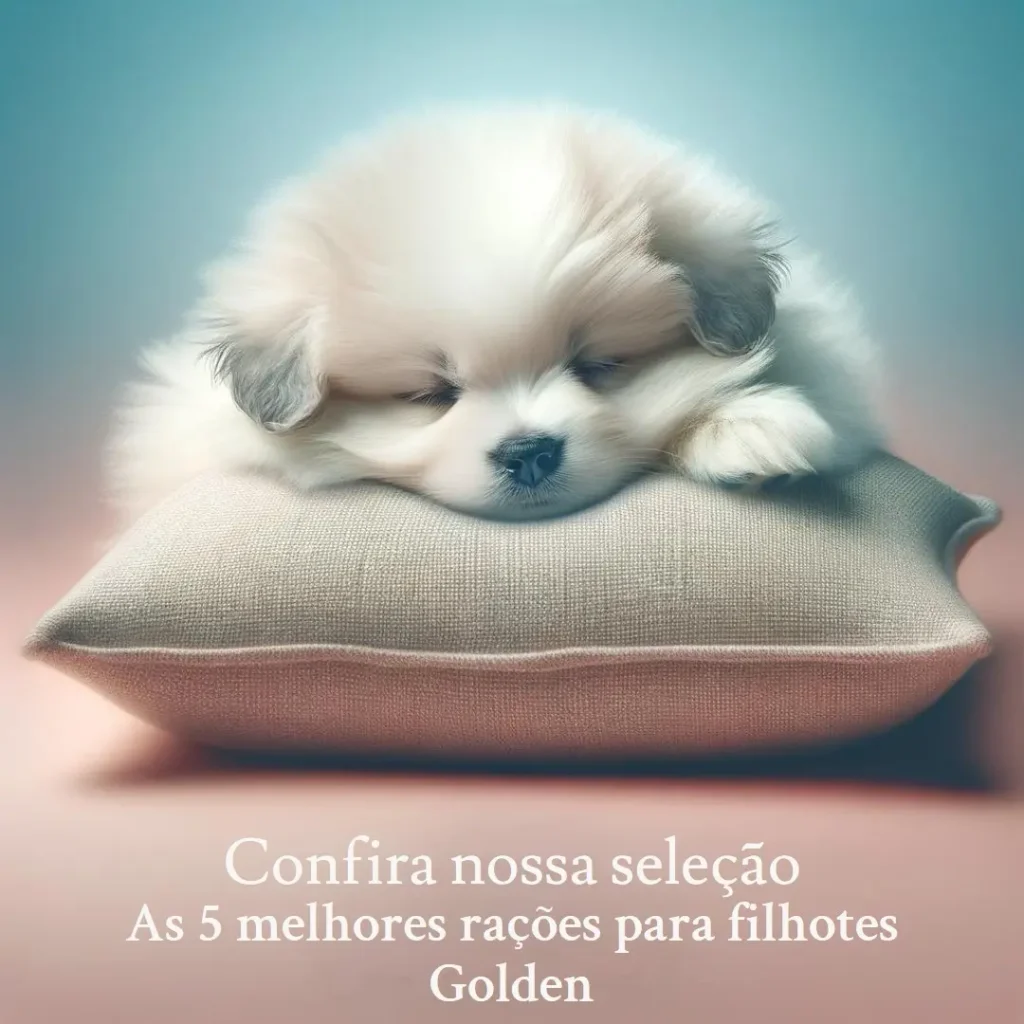 Principais 5 ração para filhote golden