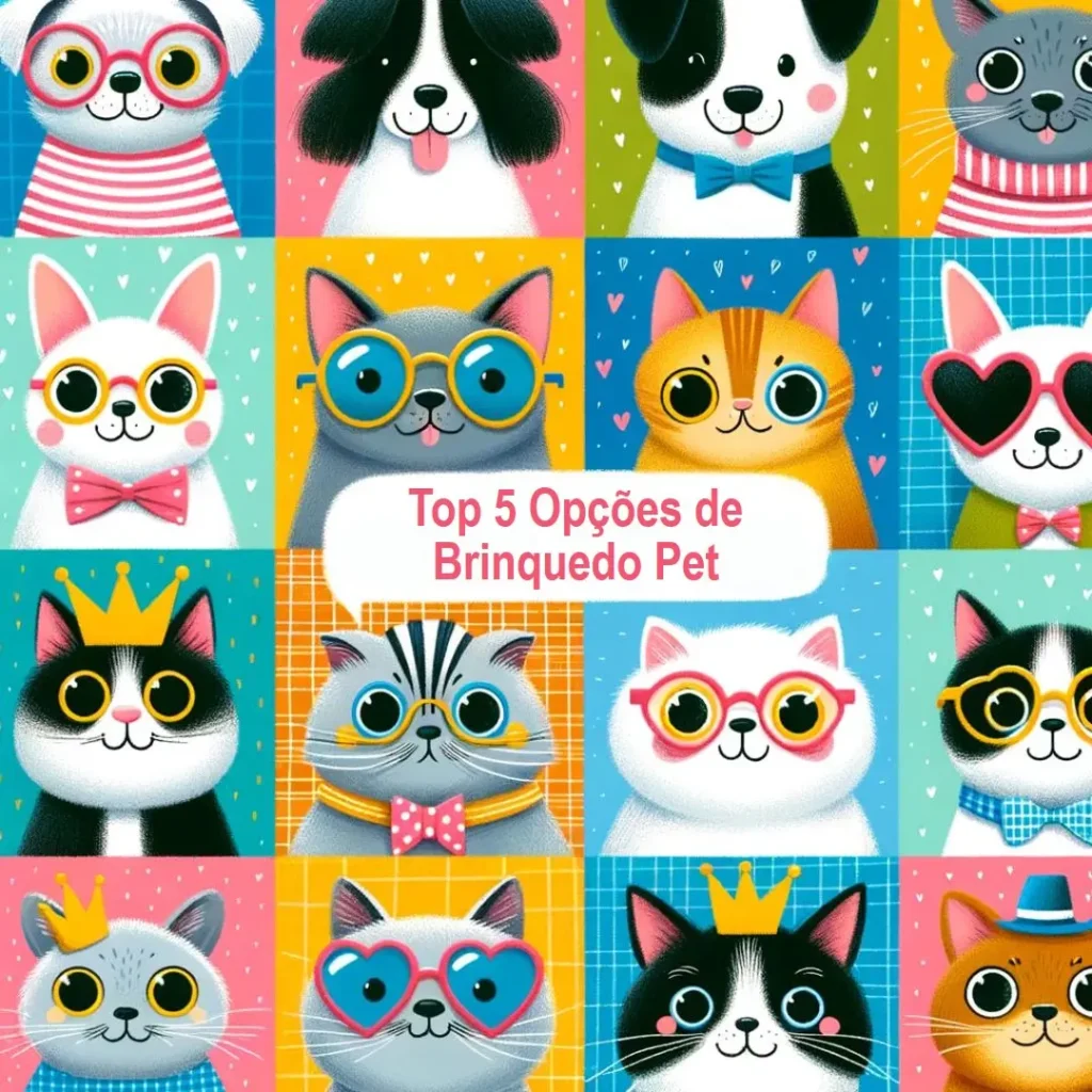 Top 5 Opções de brinquedo pet