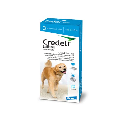 Elanco Credeli Tab 900Mg X3Blcd Bl Cães Grandes