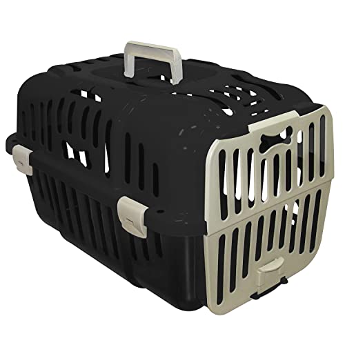 Furacão Pet Caixa De Transporte Joy Furacao Pet N1 - Black