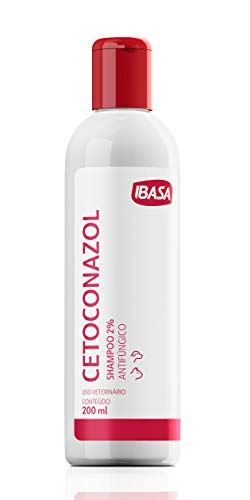 Ibasa Shampoo Antifúngico Cetoconazol Para Cães E Gatos 200Ml