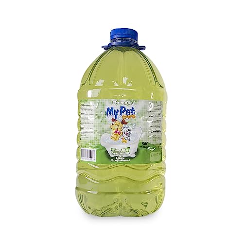 MY PET BRASIL Shampoo Para Cachorros Modelo Limpeza Profunda Shampoo Profissional Pet Banho E Tosa Galão De 5 Litros