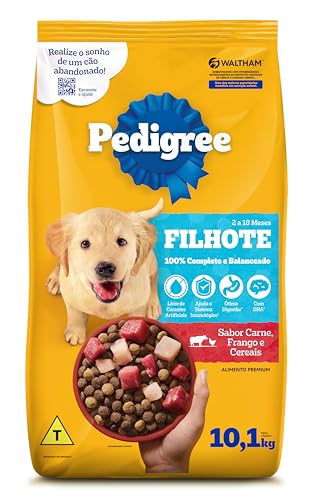 PEDIGREE Ração Pedigree Para Cães Filhotes Raças Médias E Grandes 10 1 Kg