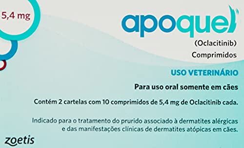 Zoetis Apoquel 5 4Mg 20Compr Para Cães