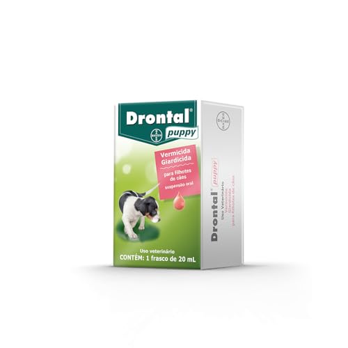 Vermífugo Bayer Drontal Puppy para Cães filhotes - 1 frasco de 20ml