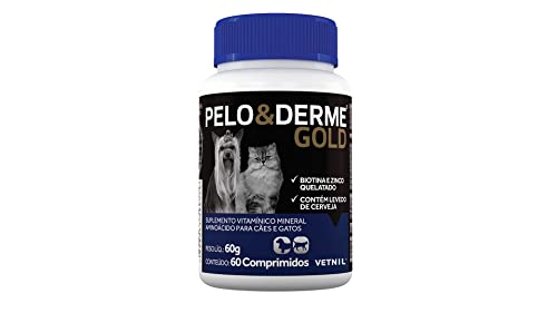 VETNIL Pelo E Derme Gold 60 Comprimidos Vetnil