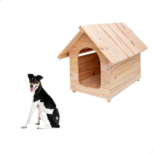 Casa Cachorro Casinha Madeira Pinus- N°3