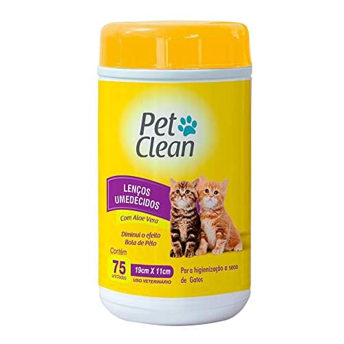 Lenço Umedecido Gatos, Pet Clean