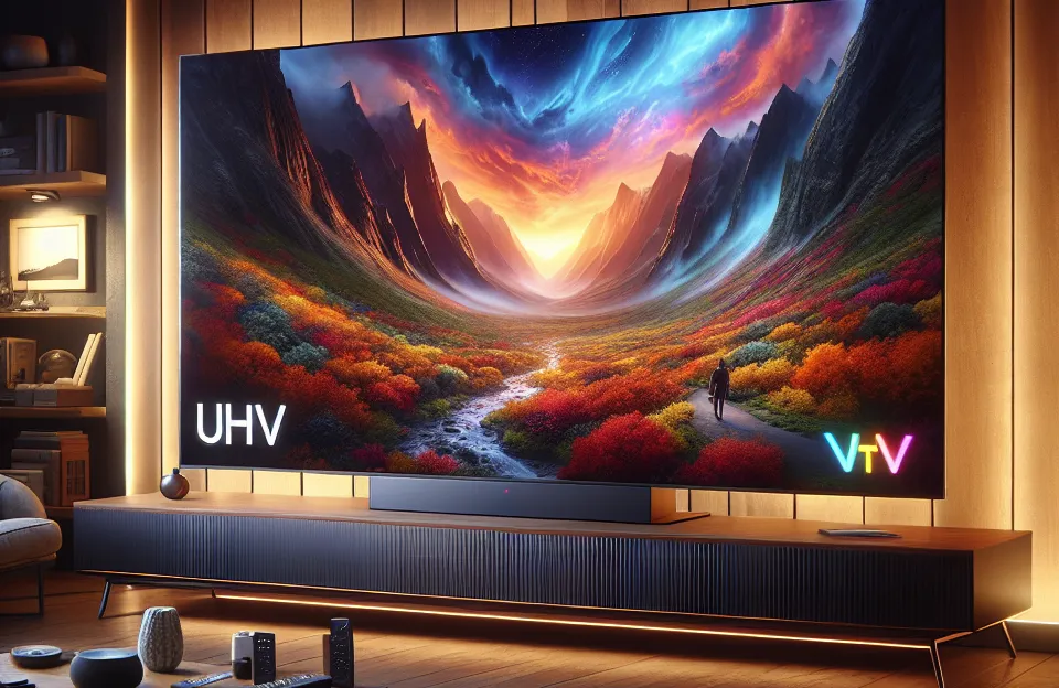 Smart TV 4K 55" LG UHD com Processador α5 e Alexa