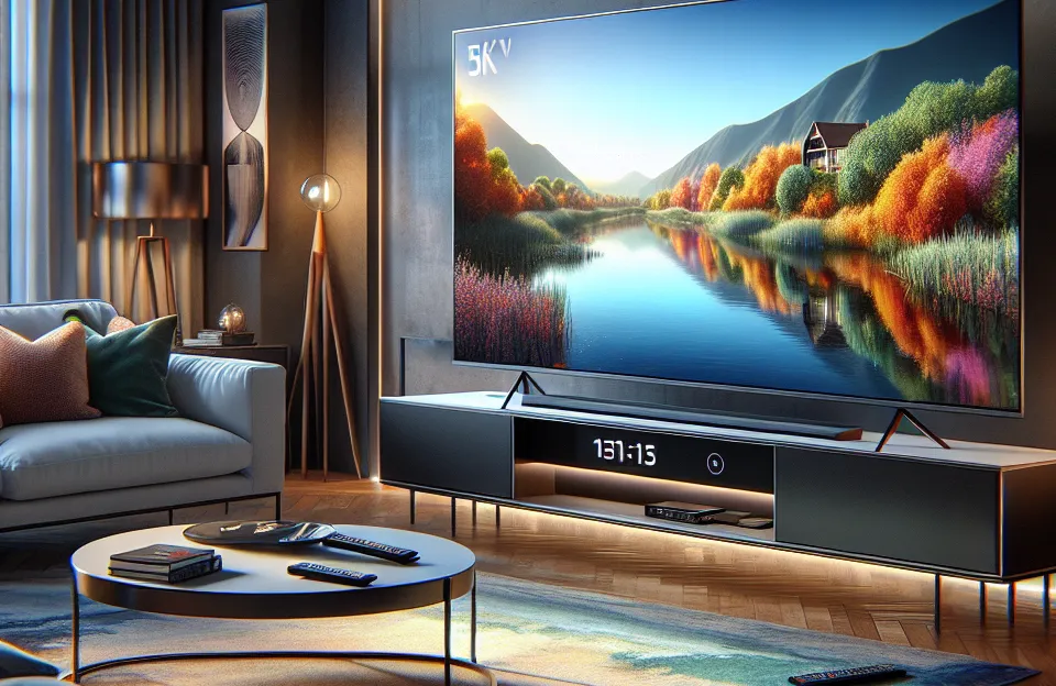 Smart TV 4K 55" LG UHD com Processador α5 e Design Super Slim