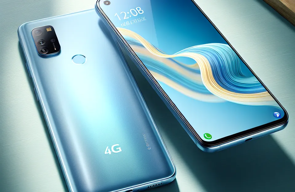 Smartphone Samsung Galaxy A15 4G 128GB - Azul Claro: Desempenho e Qualidade ao Seu Alcance