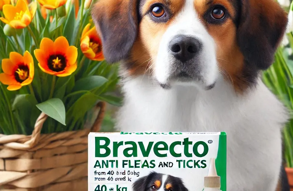 Anti Pulgas e Carrapatos Bravecto para Cães de 40 a 56 kg