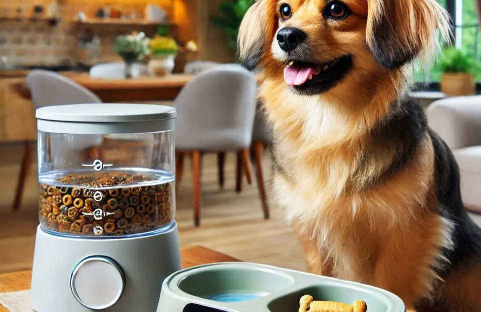 Alimentador Automático Pet 4L: Controle WiFi e Comodidade