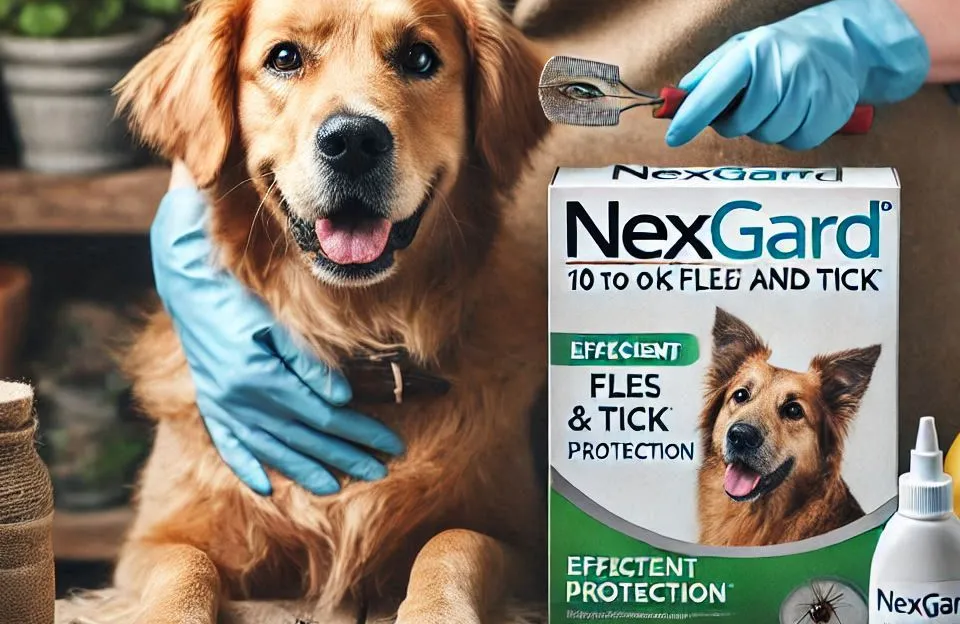 Antipulgas e Carrapatos Nexgard 10 a 25kg: Proteção Eficiente