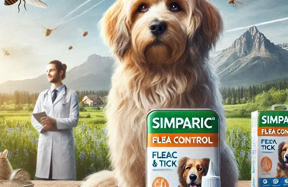 Simparic Antipulgas para Cão de 20 a 40 Kg: Eficiência no Controle de Pulgas e Carrapatos