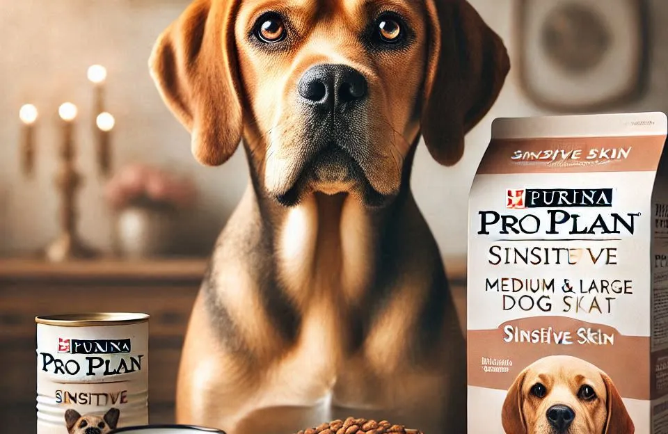 PURINA Pro Plan Pele Sensível: Ração para Cães Médios e Grandes