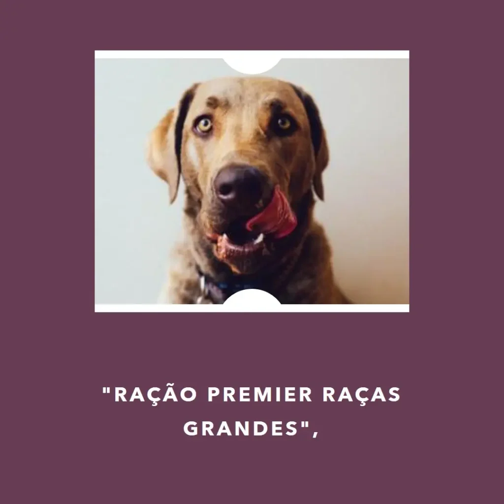 Ração Premier Raças Grandes Adulto Frango 15kg: Nutrição Completa para Seu Pet