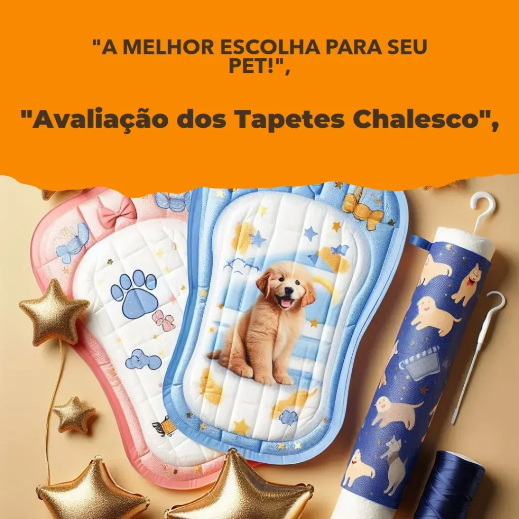 Kit com 2 Pacotes de Tapetes Higiênicos Chalesco 50 para Cães