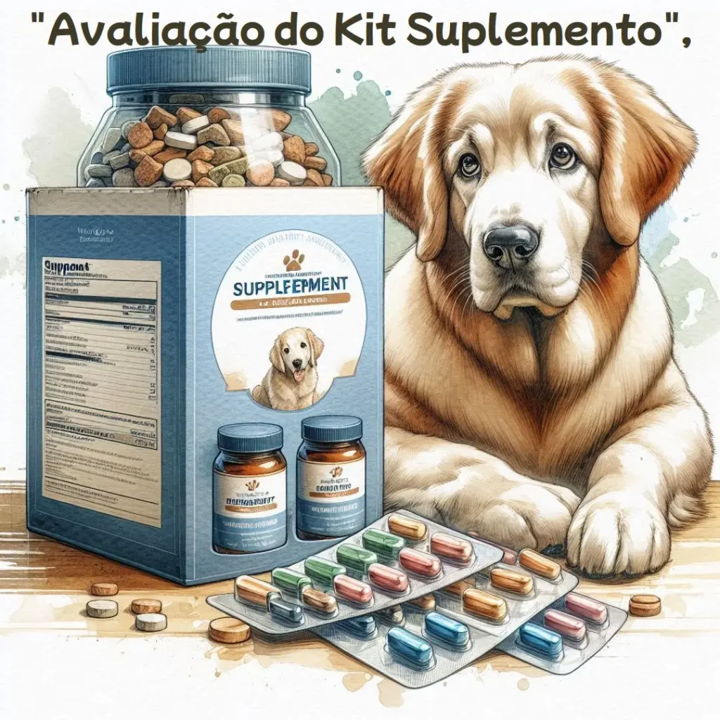 Kit Suplemento Cachorro Forte Premium + Pelo e Derme – Benefícios Incríveis para a Saúde do Seu Cão