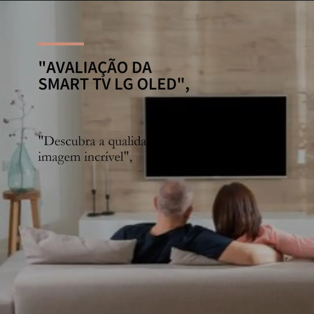 Smart TV 4K LG OLED evo OLED55G4 com Processador α11 AI