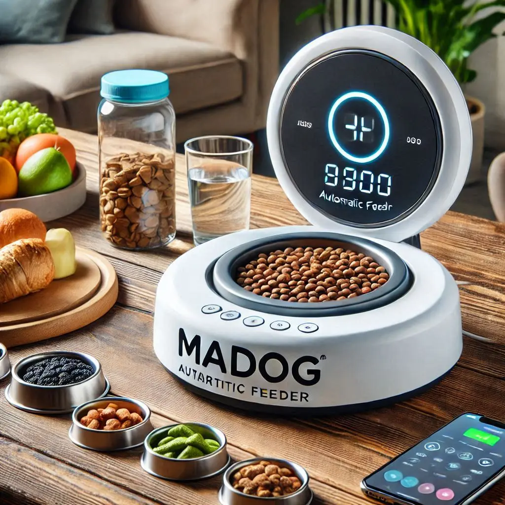 Comedouro Automático MADOG: Alimentação Inteligente para seu Pet