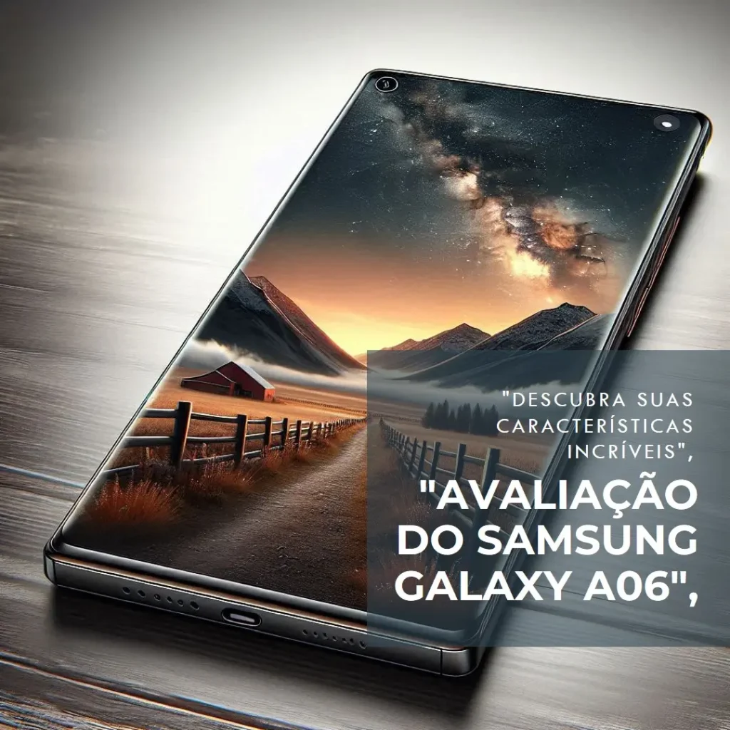 Smartphone Samsung Galaxy A06: Desempenho, Câmera e Bateria Potente