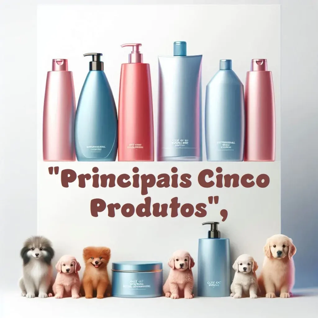 Principais Cinco shampoo e condicionador cachorro