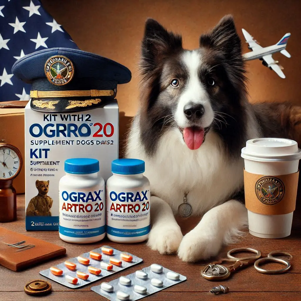 Kit com 2 Ograx Artro 20: Suplemento para Cães e Gatos