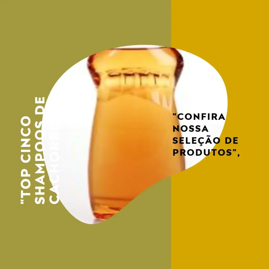 Top Cinco shampoo de cachorro