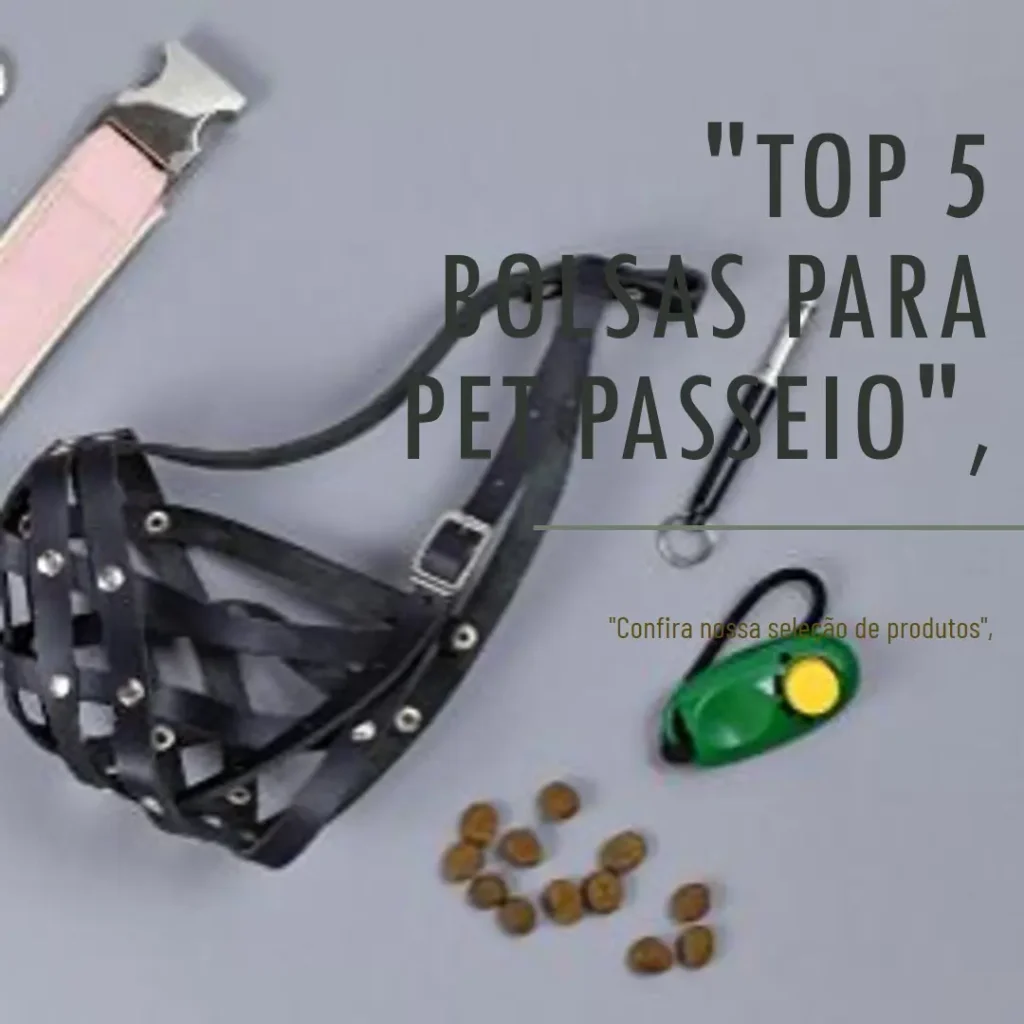 Top 5 bolsa para pet passeio