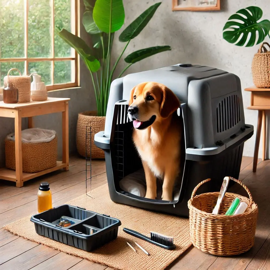 Casa de Cachorro Plástica N6 Mecpet Preto: Praticidade e Conforto para Seu Pet