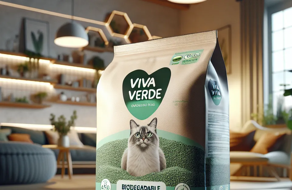 Kit 3 Areia Higiênica Biodegradável para Gatos Viva Verde 4kg