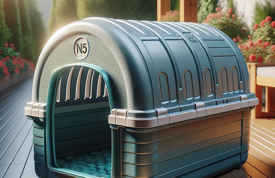 Casinha Plástica Desmontável para Cachorros N5: Praticidade e Conforto