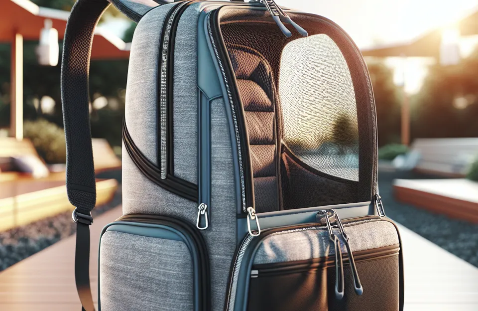 Bolsa Mochila de Transporte Pet para Viagens e Passeios