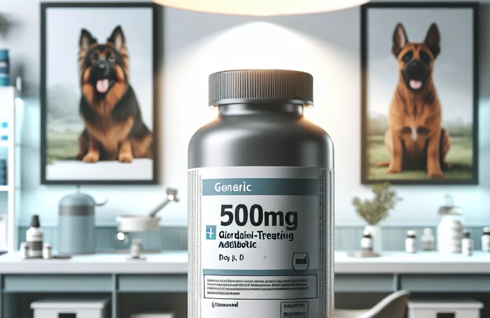 Antibiótico Giardicid 500mg para Cães e Gatos