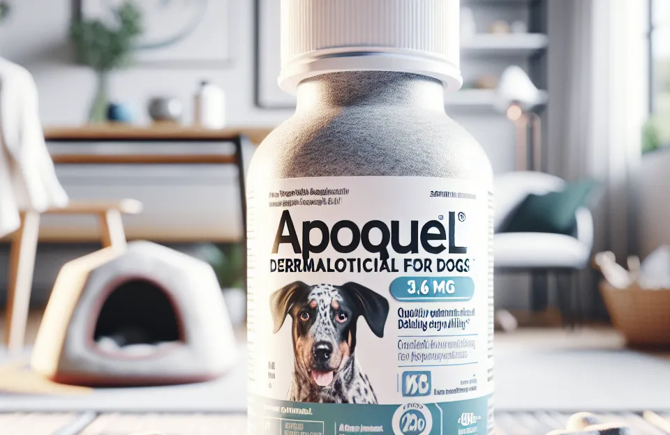 Apoquel Dermatológico para Cães 3,6 mg - Alívio Rápido